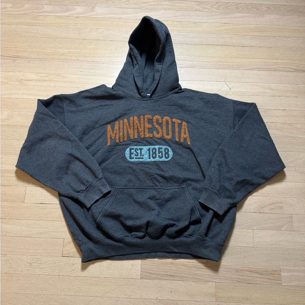 Gray Minnesota Hoodie